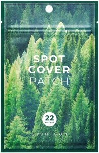 Skin1004~Противовоспалительные экспресс-патчи против прыщей с чайным деревом~Spot Cover Patch