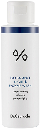 Dr.Ceuracle~Энзимная пудра для глубокого очищения с пробиотиками~Pro Balance Night Enzyme Wash