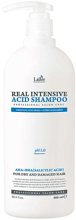 LaDor~Интенсивный слабокислотный шампунь для поврежденных волос~Real Intensive Acid Shampoo
